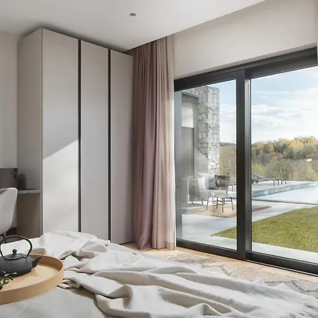 Ulmus Near Motovun For 6 People With Heated Pool & Jacuzzi Villa
